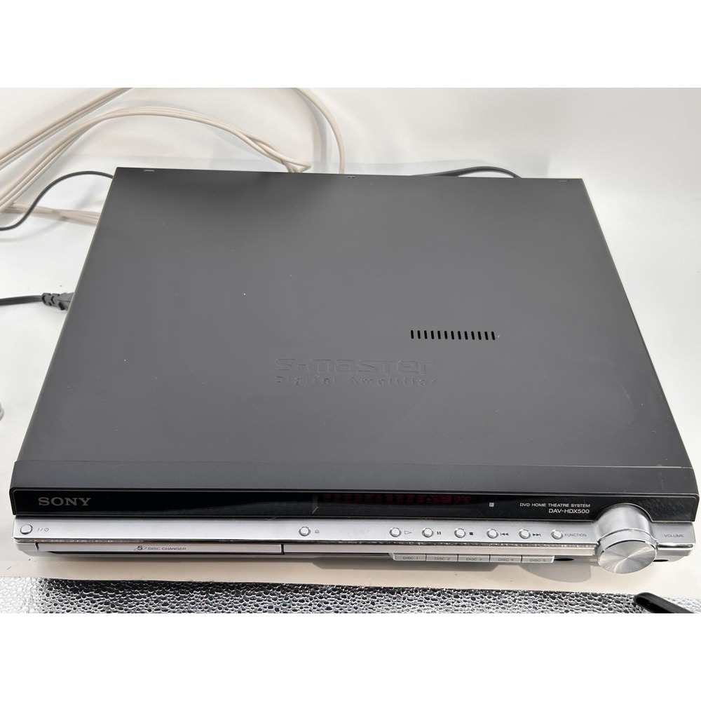 SONY‎ DAV-HDX500 HDMI 5-DISC DVD  Home Theatre System Digital Amplifier